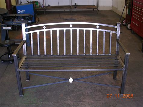 custom metal bench fabrication|personalized metal benches.